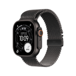 Apple Watch Ultra 3 - (Titane Noir - Milanese Loop Large)