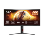 AOC CU34G4 34" UltraWide Curved 180Hz | Écran 21:9