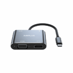 Adaptateur USB-C 4 en 1 HDMI VGA - Airplus