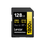 Lexar 128GB Professional 1800x UHS-II SDXC