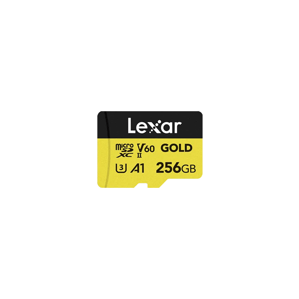 Lexar 256GB Professional GOLD UHS-II microSDXC Lexar 256GB Professional GOLD UHS-II microSDXC