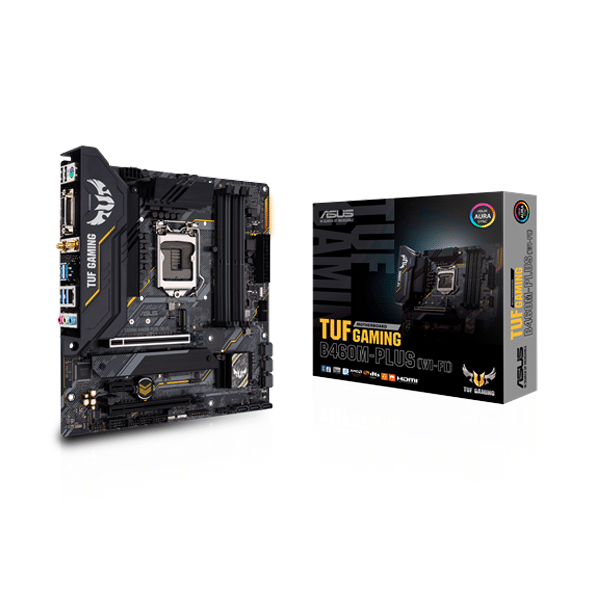 asus-tuf-gaming-b460m-plus-wi-fi-carte-mere-5 Asus TUF GAMING B460M-PLUS (WI-FI) - Carte Mère – Image 1