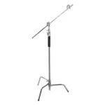 C-Stand en Acier Inoxydable Réglable - Support Studio Professionnel