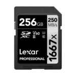 Lexar 256GB Professional 1667x UHS-II SDXC