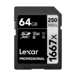 Lexar 64GB Professional 1667x UHS-II SDXC