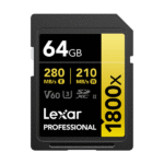 Lexar 64GB Professional 1800x UHS-II SDXC