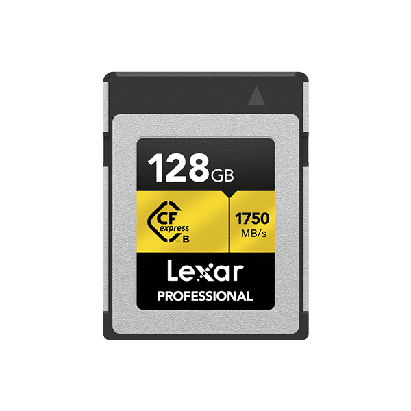 lexar-professional-cfexpress-128gb-type-b-card-gold-1500mb-s Lexar Professional CFexpress 128GB Type B Card GOLD - 1750MB/s