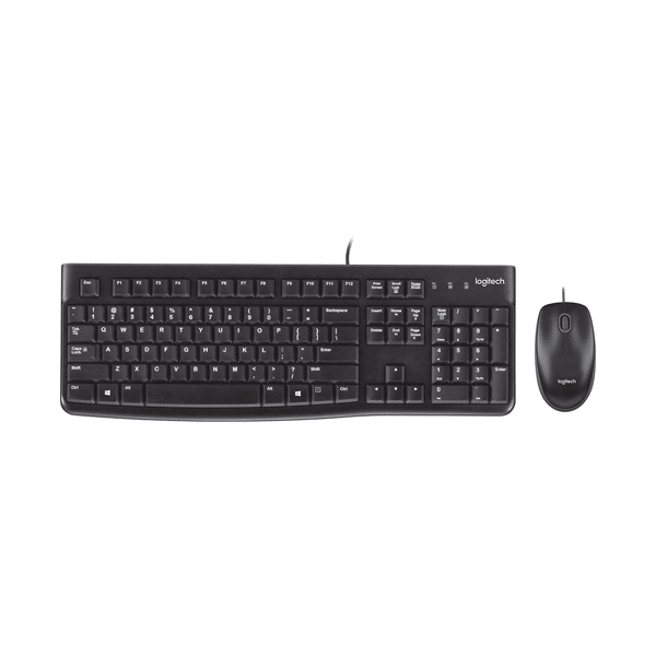 Logitech MK120 - Ensemble Clavier et Souris Filaire Fiable Logitech MK120 - Ensemble Clavier et Souris Filaire Fiable