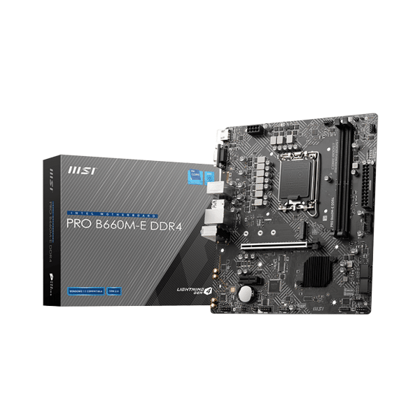 msi-pro-b660m-e-carte-mere MSI PRO B660M-E - Carte Mère – Image 1