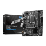 MSI PRO B760M-E (DDR4) - Carte Mère Intel