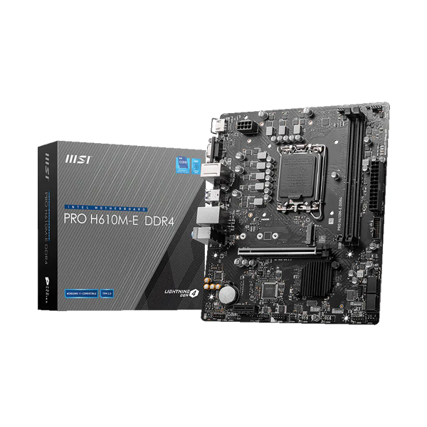 MSI PRO H610M-E DDR4 - Carte Mere Intel a Tanger, Maroc MSI PRO H610M-E DDR4 - Carte Mere Intel a Tanger, Maroc