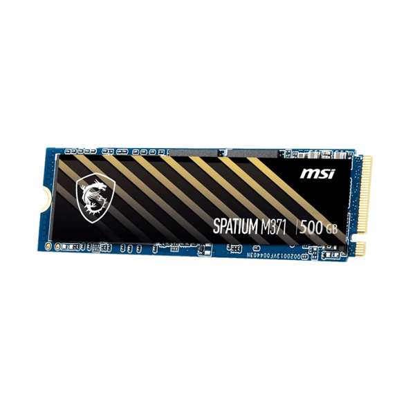 msi-spatium-m371-nvme-m-2-512gb-ssd-2000mb-s MSI SPATIUM M371 NVMe M.2 512GB SSD - 2000MB/s – Image 1