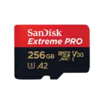 SanDisk Extreme PRO microSDXC 256GB - GoPro, DJI, Insta360, 4K UHD