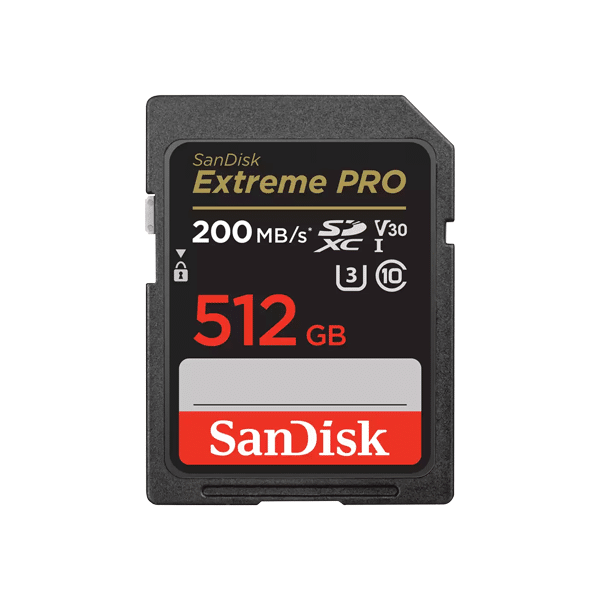 sandisk-extreme-pro-sdxc-uhs-i-card-512gb-200mb-s Sandisk Extreme PRO SDXC UHS-I card 512GB - 200MB/s – Image 1