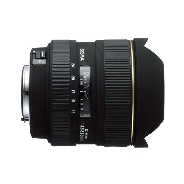 a close up of a camera lens