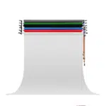 Support Mural Manuel de Fond 6 Roulettes - Studio Photo et Vidéo