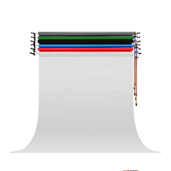 Support Mural Manuel de Fond 6 Roulettes - Studio Photo et Vidéo