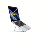 Support Ordinateur Portable Aluminium Réglable Hauteur - Ergonomique Ventilé