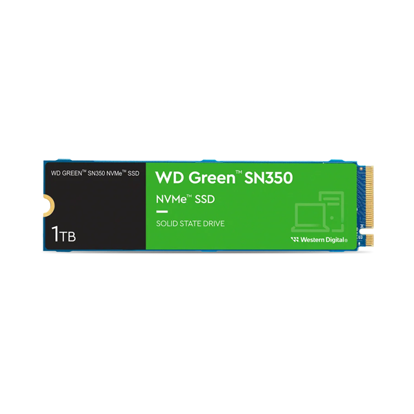WD Green SN350 NVMe M.2 1TB SSD – 3200MB/s WD Green SN350 NVMe M.2 1TB SSD – 3200MB/s